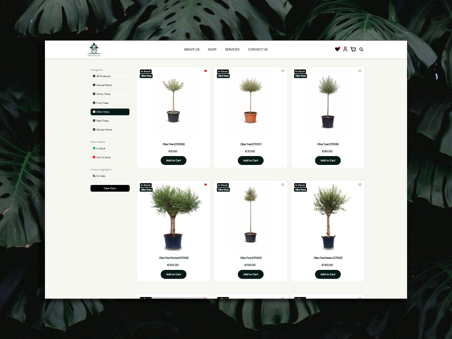 E. Attard Nurseries WooCommerce website designed and developed by Dreivo 3